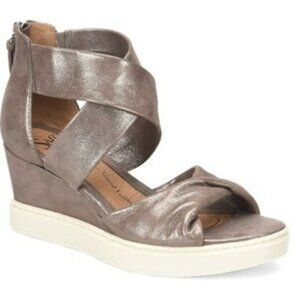 Sofft Womens Sanielle Size 8 Metallic Taupe